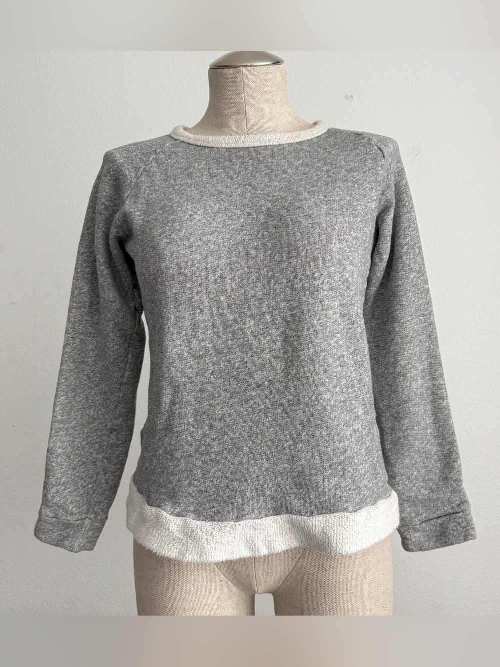 French Connection Contrast Trim Sweatshirt | Size S